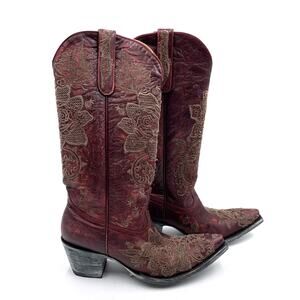 NWOT. Old Gringo Nicolette Burgundy Boots.
